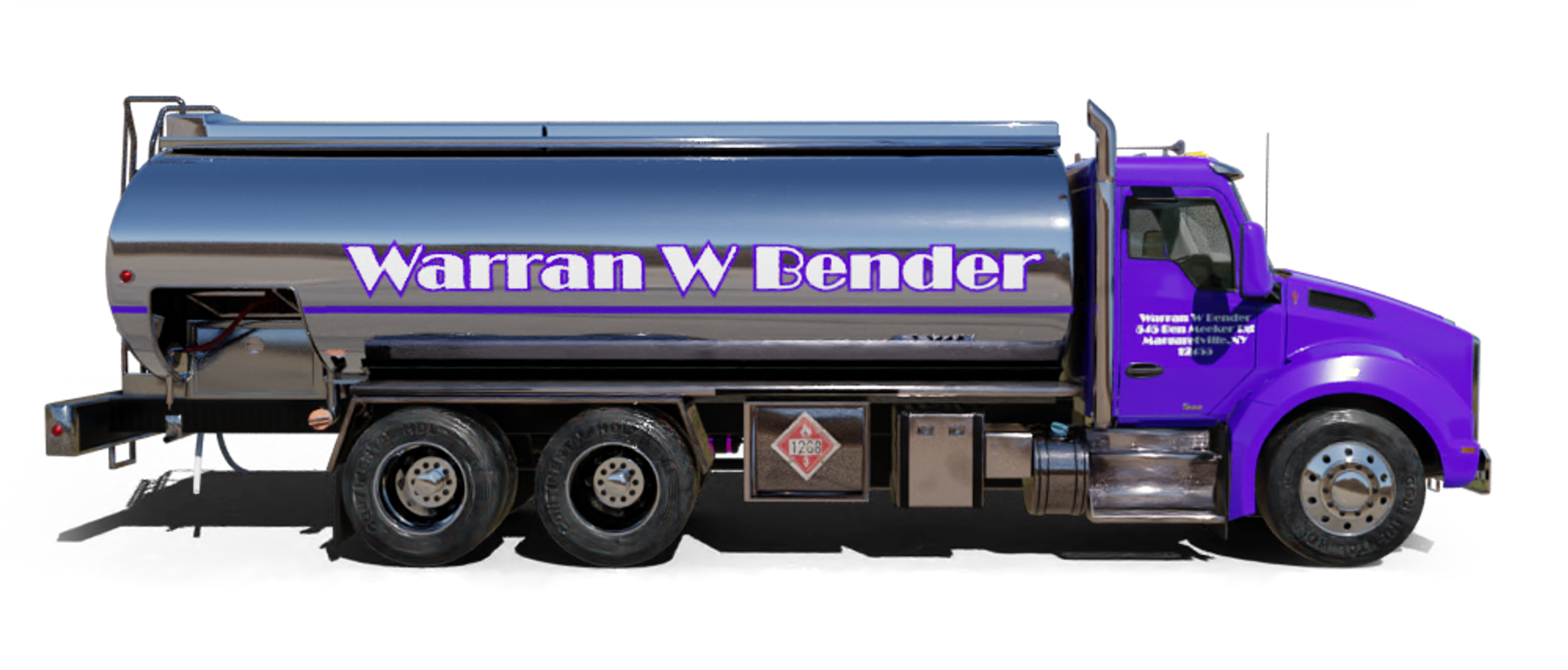 Windsor Fuel Heating Oil Truck Windsor Fuel residential home heating oil truck at the intersection of Stewart Avenue and Railroad Avenue in Bethpage, Long Island, New York delivering fuel oil.