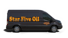 Star Five Oil Corporation furnace repair van Photo of a Star Five Oil Corporation furnace repair van