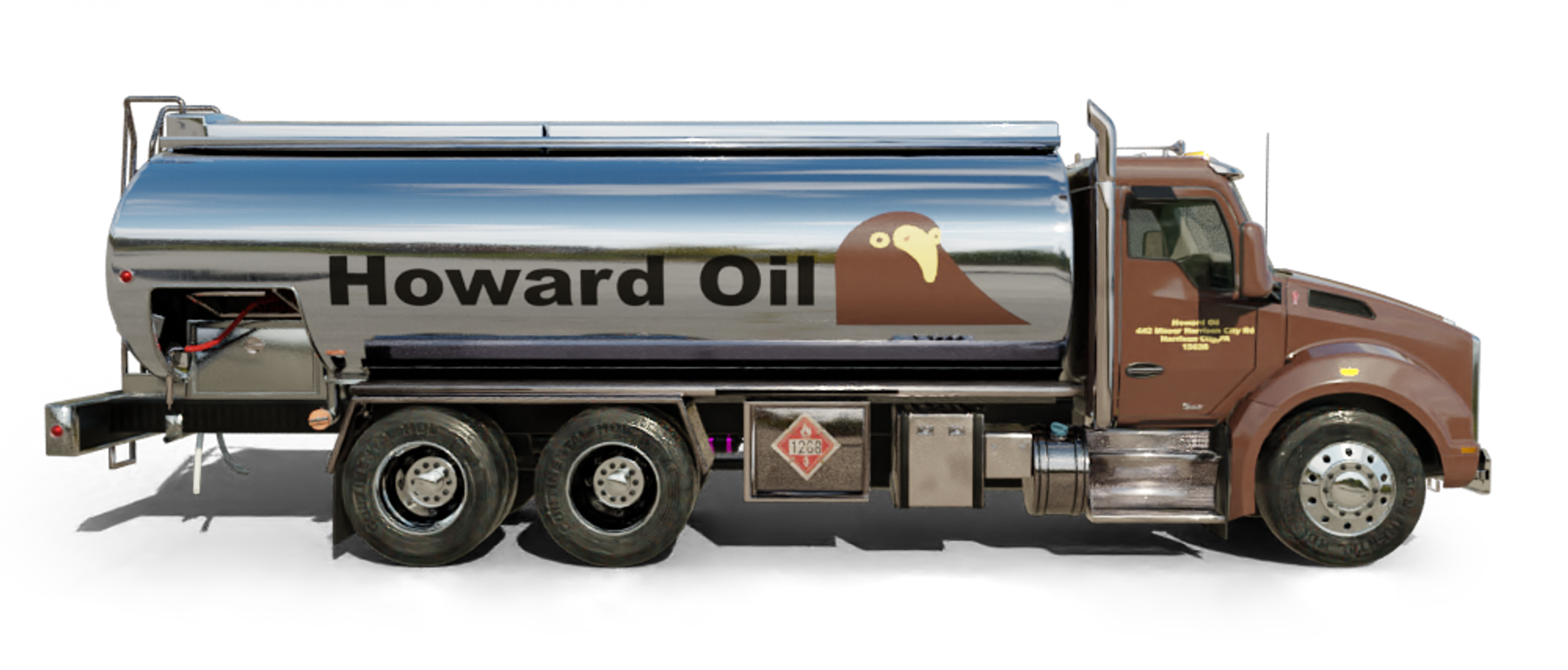 Bottomline Oil Berkshire Truck parked Bottomline Oil Berkshire Truck parked