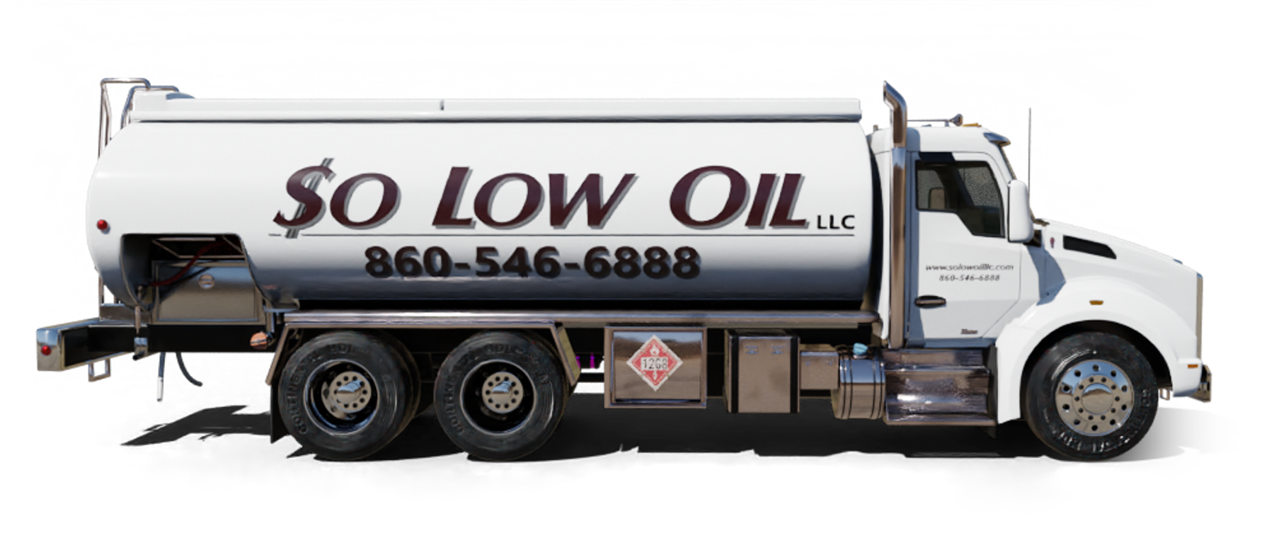 Z&S Fuel & Service Heating Oil Truck Z&S Fuel & Service residential home heating oil truck parked in front of a gray house in Huntington, Long Island, New York delivering fuel oil.