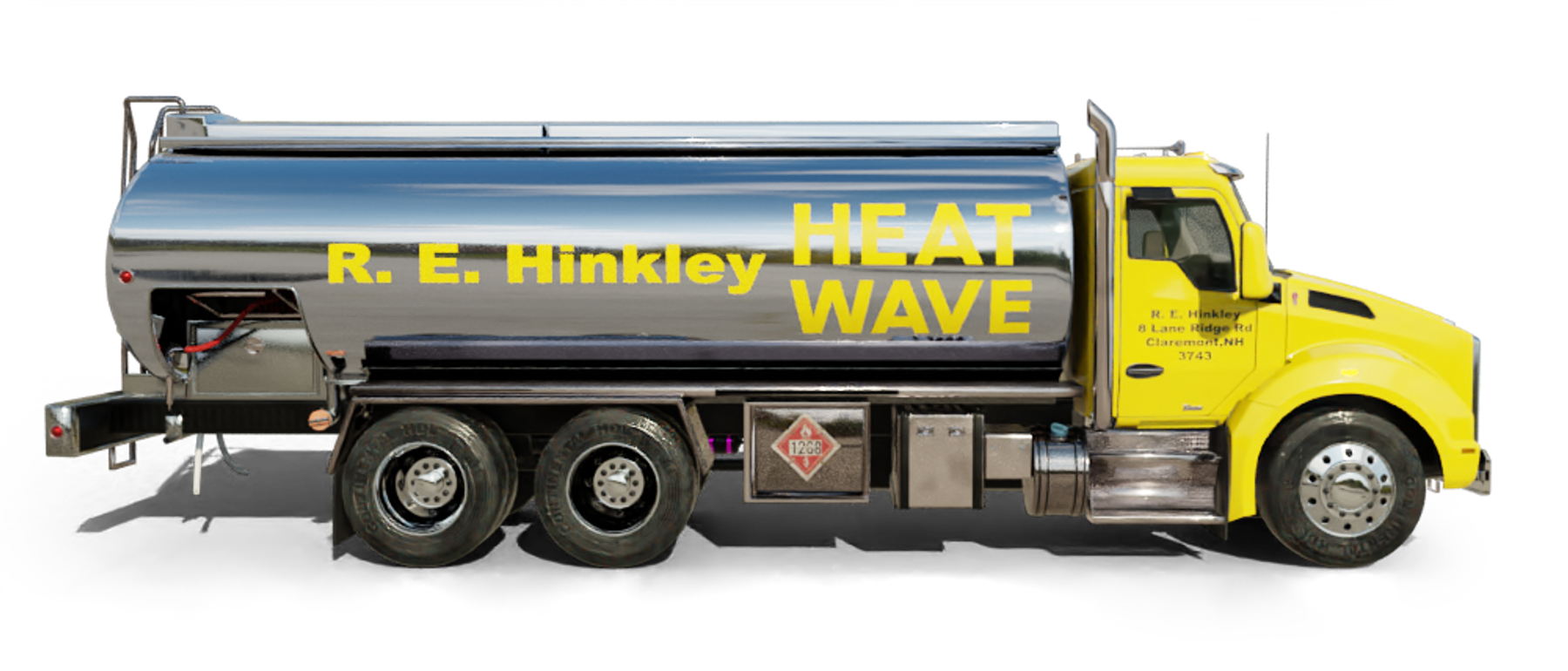 Heatly Oil truck Heatly Oil Truck in front of metro line