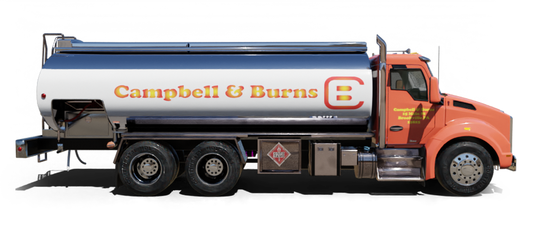 Heatly Oil truck Heatly Oil Truck in front of metro line