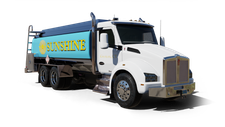 Sunshine Heating Oil Cash Heating Oil truck Photo of a Sunshine Heating Oil heating oil truck