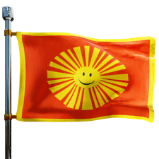 Sunshine Heating Oil Heating Oil Prices Flag Photo of Sunshine Heating Oil flag denoting best heating oil prices the company offers