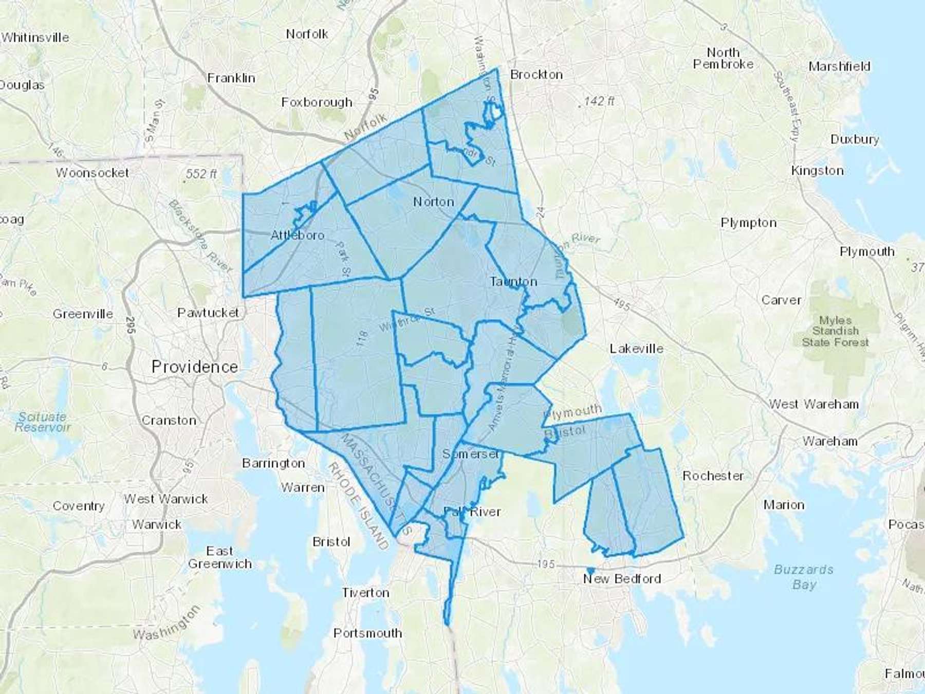 Freedom Fuel Cash Heating Oil Delivery Map Map With The Freedom Fuel Heating Oil Delivery Area Shaded In Blue