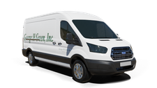 Geo H Green Oil Inc furnace repair van Photo of a Geo H Green Oil Inc furnace repair van