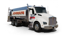 Johnson Fuel Co Cash Heating Oil truck Photo of a Johnson Fuel Co heating oil truck