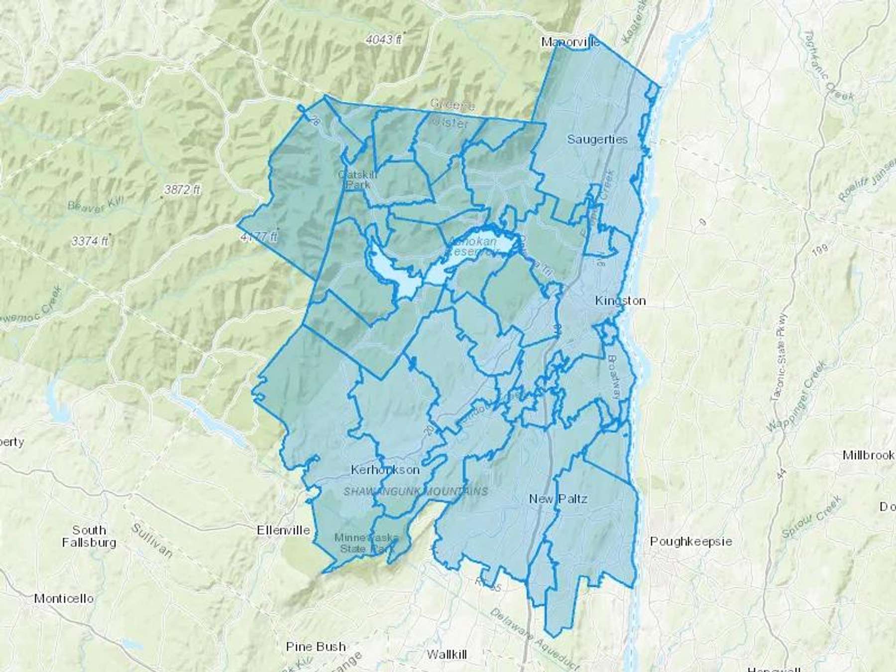 Aaa Plus Fuel LLC Cash Heating Oil Delivery Map Map With The Aaa Plus Fuel LLC Heating Oil Delivery Area Shaded In Blue