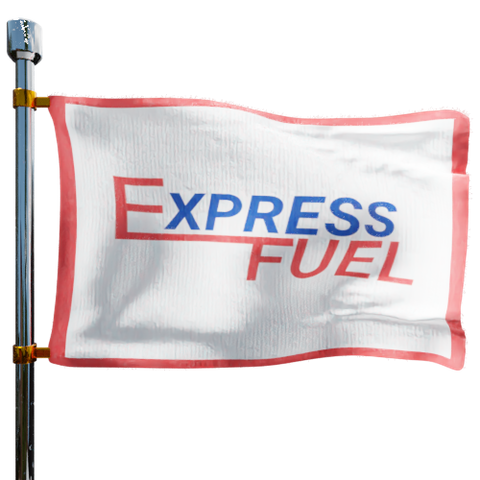 Express Fuel Inc Heating Oil Prices Flag Photo of Express Fuel Inc flag denoting best heating oil prices the company offers