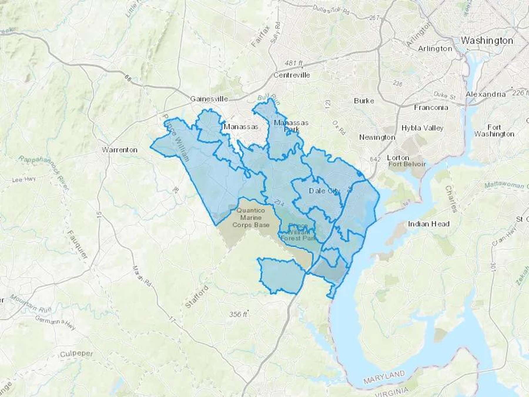 LEONARD SPLAINE CO Cash Heating Oil Delivery Map Map With The LEONARD SPLAINE CO Heating Oil Delivery Area Shaded In Blue
