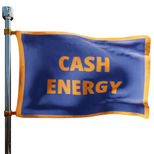 Cash Energy cash heating oil price logo