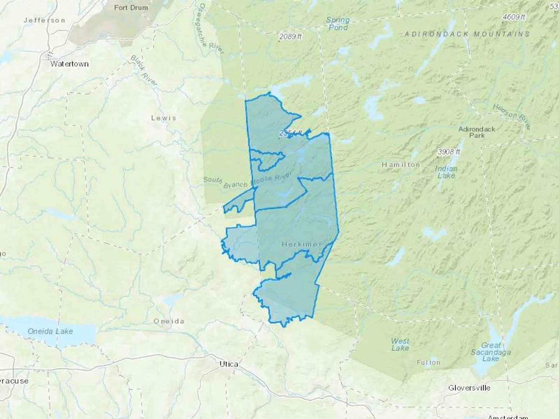 Halpin's Fuel Service Inc Cash Heating Oil Delivery Map Map With The Halpin's Fuel Service Inc Heating Oil Delivery Area Shaded In Blue
