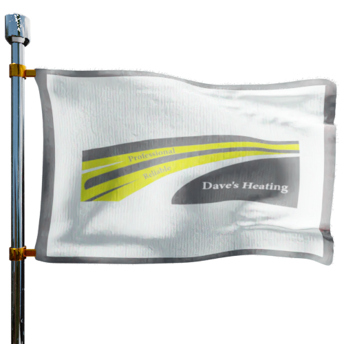 Dave's Heating Co cash heating oil price logo