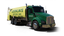 Locklins Bottled Gas Inc Cash Heating Oil truck Photo of a Locklins Bottled Gas Inc heating oil truck