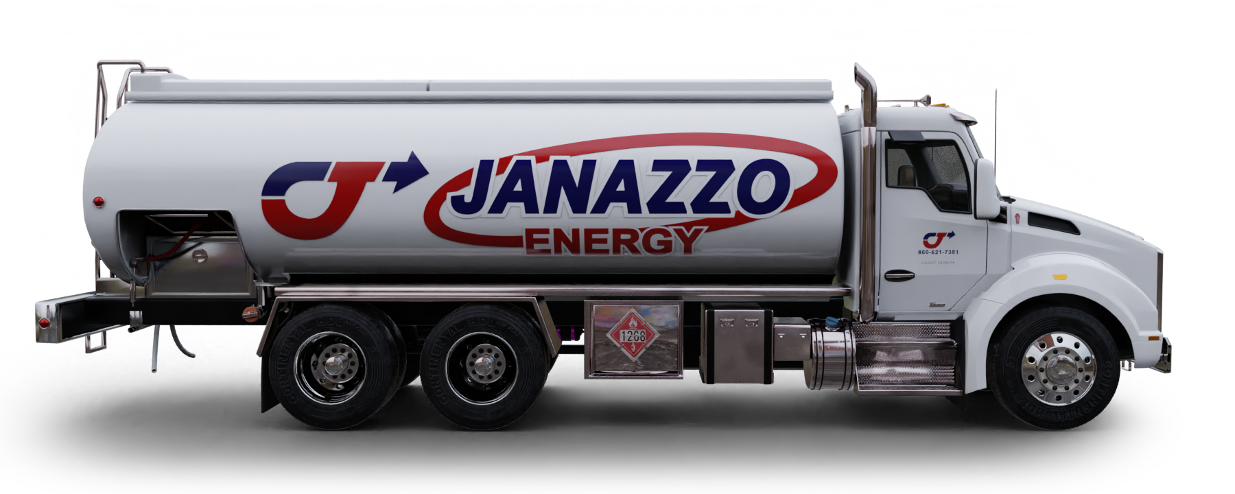 Leo Oil Heating Oil Truck  Leo Oil residential home heating oil truck with a luxury 6 bedroom seaside residence in Central Islip, Long Island, New York delivering fuel oil.