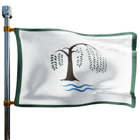 Willow Creek Fuels Heating Oil Prices Flag Photo of Willow Creek Fuels flag denoting best heating oil prices the company offers