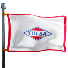 Tulsa Inc Heating Oil Prices Flag Photo of Tulsa Inc flag denoting best heating oil prices the company offers