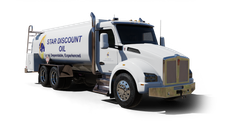 Star Discount Online Cash Heating Oil truck Photo of a Star Discount Online heating oil truck