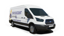 Star Discount Online furnace repair van Photo of a Star Discount Online furnace repair van