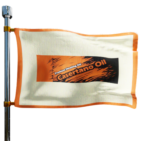Casertano Oil Heating Oil Prices Flag Photo of Casertano Oil flag denoting best heating oil prices the company offers