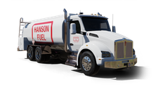 Hanson Fuel Cash Heating Oil truck Photo of a Hanson Fuel heating oil truck
