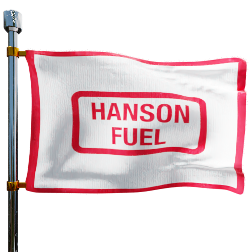 Hanson Fuel cash heating oil price logo