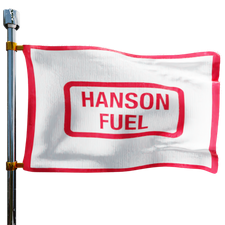 Hanson Fuel Heating Oil Prices Flag Photo of Hanson Fuel flag denoting best heating oil prices the company offers