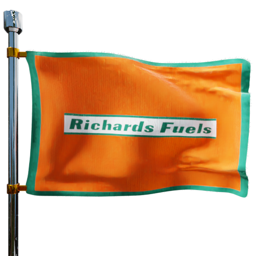 Richards Fuels Inc Richard Fuels cash heating oil price logo