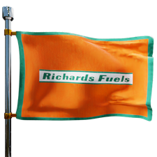 Richards Fuels Inc Richard Fuels Heating Oil Prices Flag Photo of Richards Fuels Inc Richard Fuels flag denoting best heating oil prices the company offers
