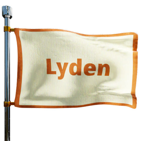 Lyden Oil Company Heating Oil Prices Flag Photo of Lyden Oil Company flag denoting best heating oil prices the company offers