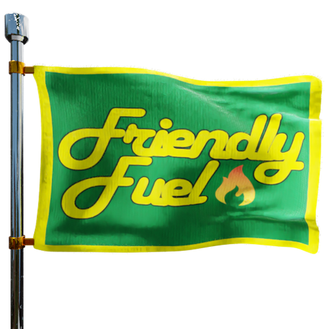 Friendly Fuel Petroleum Inc Heating Oil Prices Flag Photo of Friendly Fuel Petroleum Inc flag denoting best heating oil prices the company offers