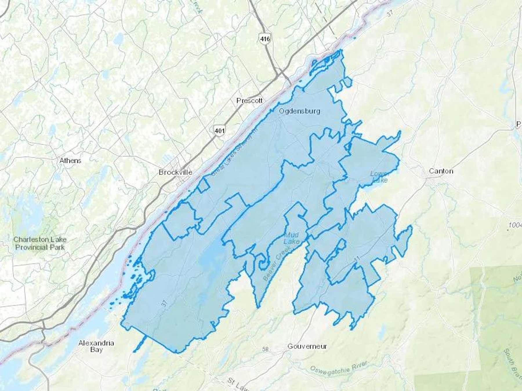 Morristown Fuel And Supply Company Cash Heating Oil Delivery Map Map With The Morristown Fuel And Supply Company Heating Oil Delivery Area Shaded In Blue