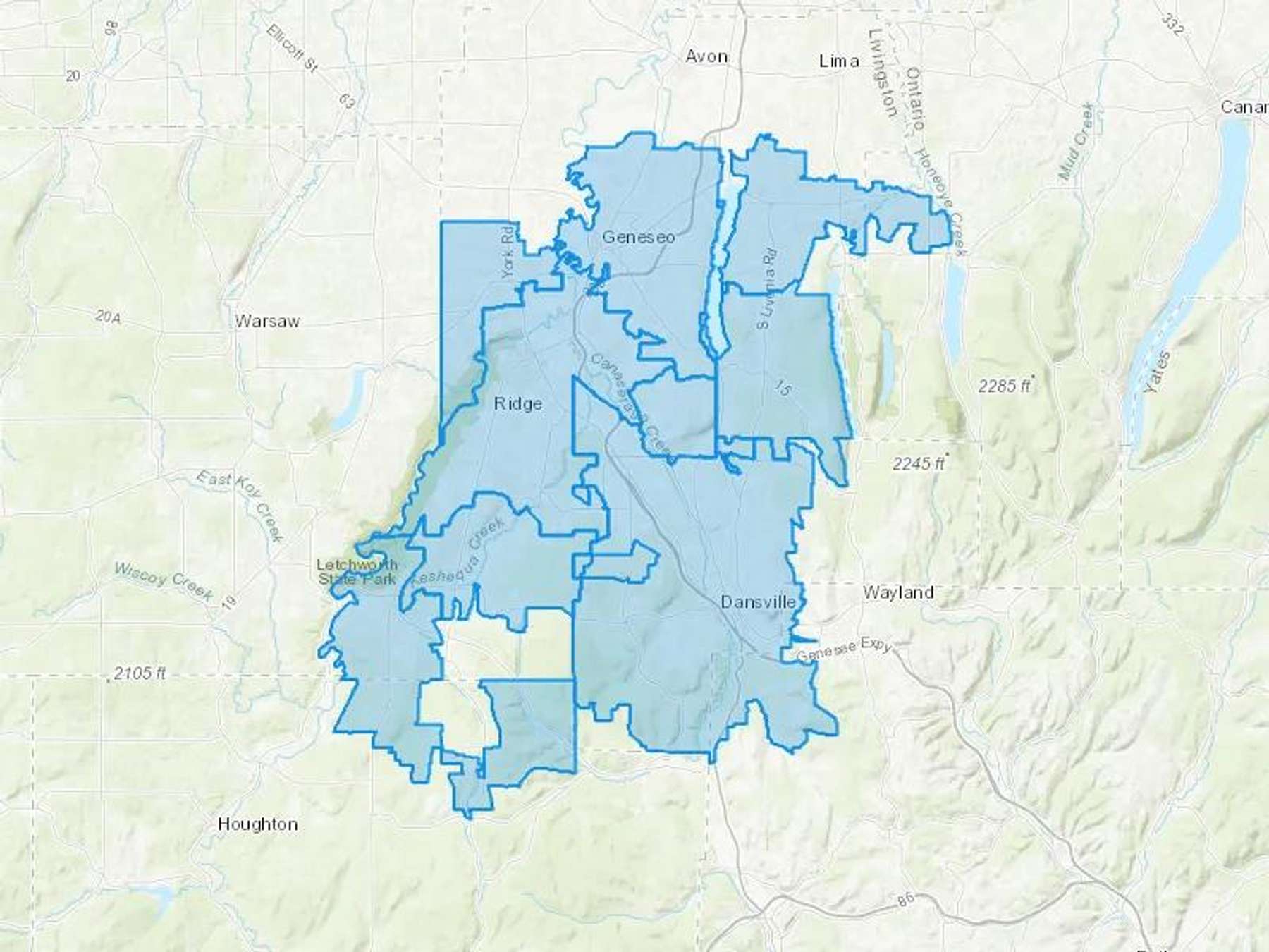 Valley Energy Services LLC Valley Fuels Cash Heating Oil Delivery Map Map With The Valley Energy Services LLC Valley Fuels Heating Oil Delivery Area Shaded In Blue