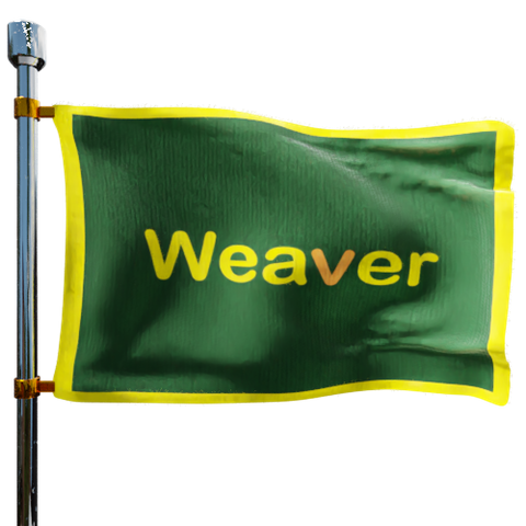 Weaver Fuels Heating Oil Prices Flag Photo of Weaver Fuels flag denoting best heating oil prices the company offers