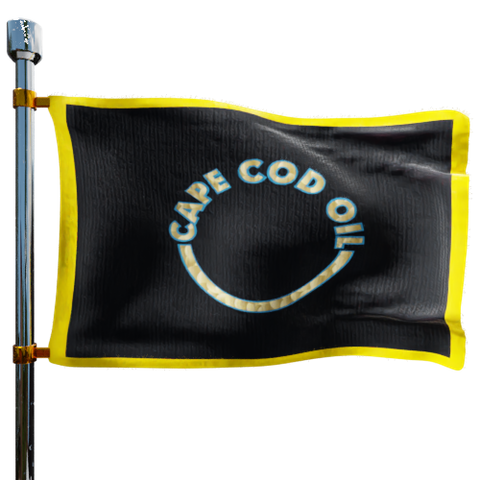 Cape Cod Oil Co Heating Oil Prices Flag Photo of Cape Cod Oil Co flag denoting best heating oil prices the company offers