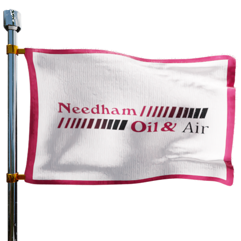 Needham Oil Online Heating Oil Prices Flag Photo of Needham Oil Online flag denoting best heating oil prices the company offers