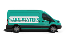 Warm Winters LLC furnace repair van Photo of a Warm Winters LLC furnace repair van