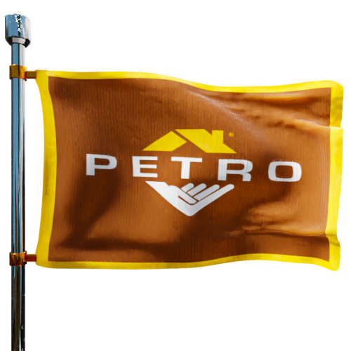 Photo of Petro Inc flag denoting best heating oil prices the company offers