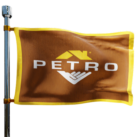 Petro Inc Heating Oil Prices Flag Photo of Petro Inc flag denoting best heating oil prices the company offers