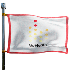 GoHeatly Heating Oil Prices Flag Photo of GoHeatly flag denoting best heating oil prices the company offers