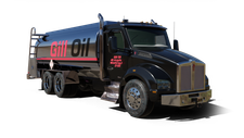 Gill Oil Inc Cash Heating Oil truck Photo of a Gill Oil Inc heating oil truck