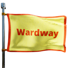 Wardway Fuels Heating Oil Prices Flag Photo of Wardway Fuels flag denoting best heating oil prices the company offers
