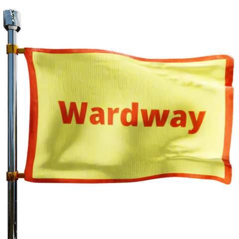 Wardway Fuels Heating Oil Prices Flag Photo of Wardway Fuels flag denoting best heating oil prices the company offers