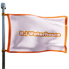 RJ Waterhouse Heating Oils Inc Heating Oil Prices Flag Photo of RJ Waterhouse Heating Oils Inc flag denoting best heating oil prices the company offers