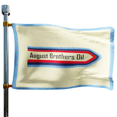 August Brothers Oil Co Heating Oil Prices Flag Photo of August Brothers Oil Co flag denoting best heating oil prices the company offers