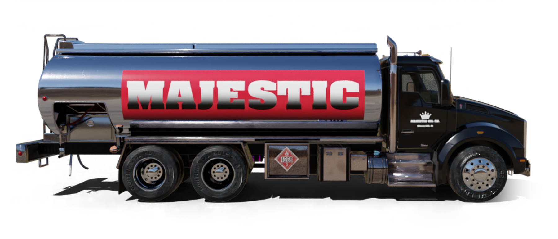 Heatly Oil truck Heatly Oil Truck in front of metro line