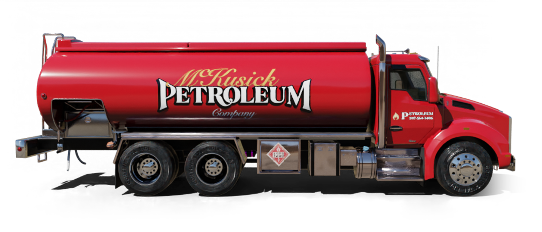 Heatly Oil truck Heatly Oil Truck in front of metro line