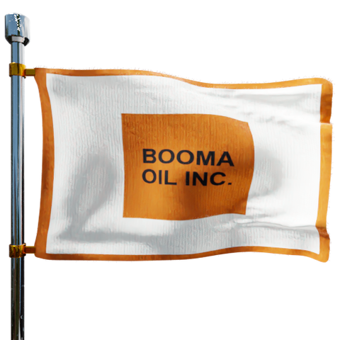 Booma Oil Inc Heating Oil Prices Flag Photo of Booma Oil Inc flag denoting best heating oil prices the company offers
