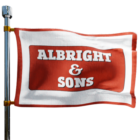 C A Albright & Sons LLC Heating Oil Prices Flag Photo of C A Albright & Sons LLC flag denoting best heating oil prices the company offers