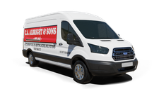 C A Albright & Sons LLC furnace repair van Photo of a C A Albright & Sons LLC furnace repair van